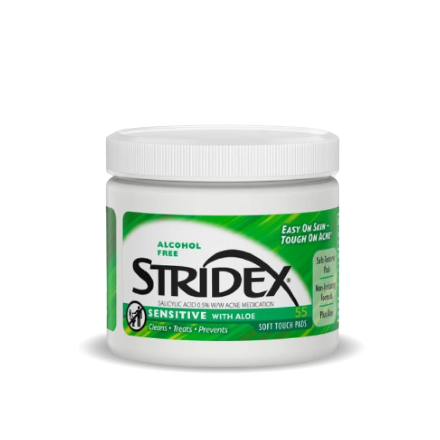 Stridex Sensitive with Aloe Pads - 55 Pads