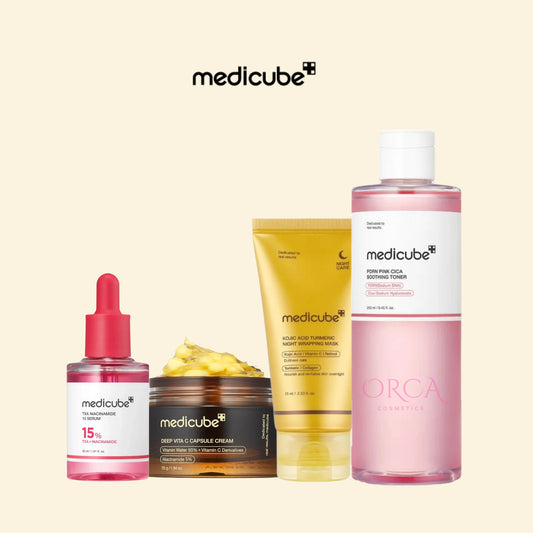 Medicube – Pink & Gold Ultimate Care Set