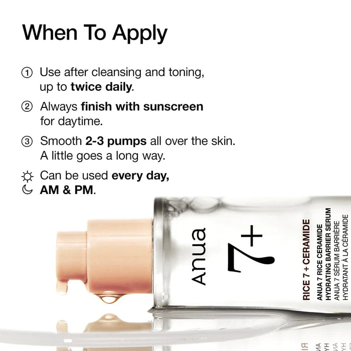 Rice Ceramide 7 Hydrating Barrier Serum