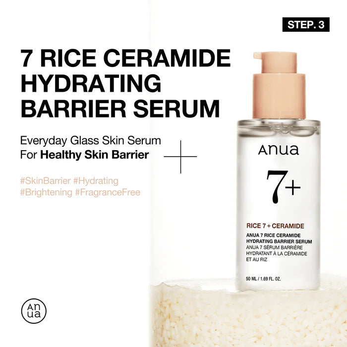 روتين متكامل بالأرز لترطيب وتغذية البشرة الجافة ومنحها إشراقة طبيعية